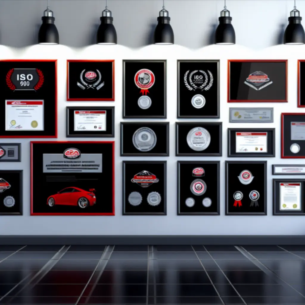 Wyświetlanie certyfikatów i nagród