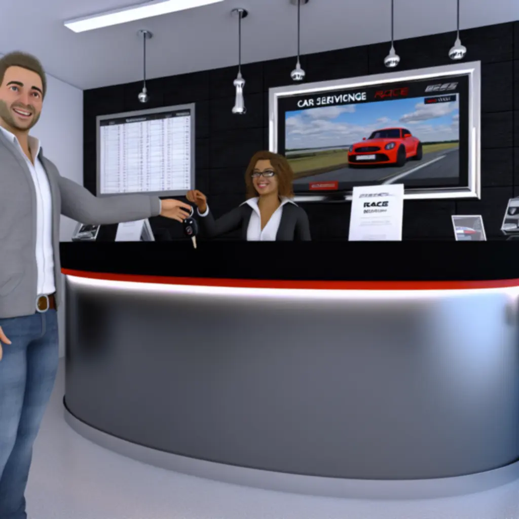 Zadowolony klient po rezerwacji i serwisie