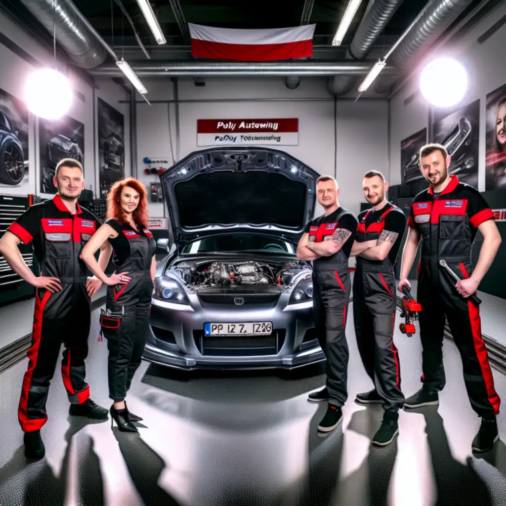 Zespół pracujący w warsztacie